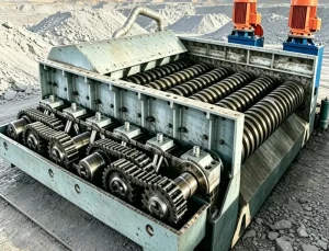 Phosphate Rock Roller Screen with Gearbox Motor Engine for Fertilizer Raw Material Screening
