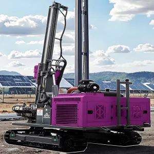 Pile Driver Powerful Rotary Head Hydraulic Vibratory Pile Driver Crawler Screw Pile Driver Machine