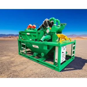 Piling Mud Desander Plant Motor Spiral Separator High Rigidity For Mud Sand Separation Slurry Cleaning Marine