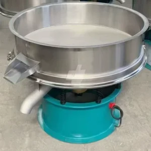 Plastic Granule Sorting Sifter Medium Frequency Vibrating Screen Pure Copper Motor Stainless