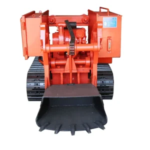 Pneumatic Air Powered Crawler Mucking Loader Safe Underground Operation Mining Equipment