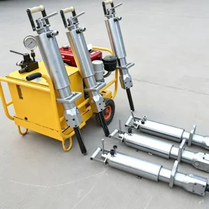 Pneumatic Rock Splitter Low Noise Stone Splitting Tools for Quarry Rock Mining Project