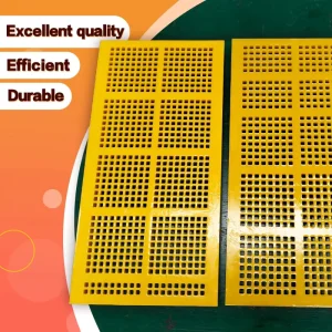 Polyurethane Dewatering Screen Mesh Panel Mining Quarry Sieve Plate Factory Direct Screen Panel