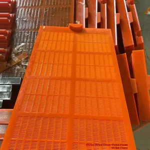Polyurethane Linear Vibrating Screen Dewatering Coal Washing Mine Fixed Length Plate High Efficiency High Quality