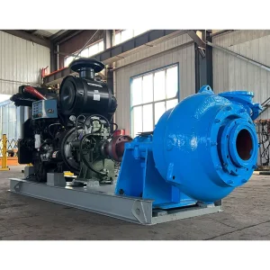 Pond Well Sand Slurry Gravel Cleaning Sand Pump with Diesel Engine
