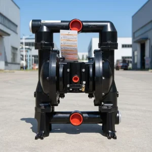 Portable 1-1/2″ PD15-AAS-FTT Aluminum Pneumatic Diaphragm Pump PTFE Diaphragm for Barrel Raw Material Feeding