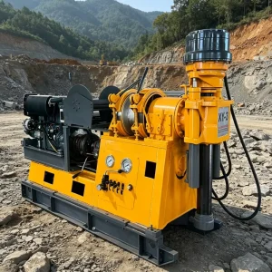 Portable Core Drilling Equipment 130m 150m 200m Hydraulic Automatic Feed Geological Mining Water Well Drilling Rig