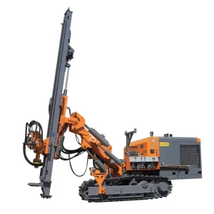 Portable Crawler Separated Photovoltaic Drilling Rig Diesel Engine Rotary Drilling Machine for PV Panel Foundation