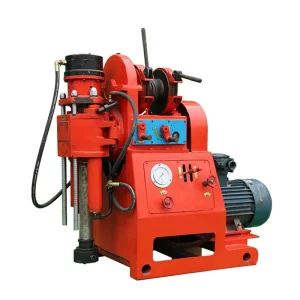 Portable Diesel Engine Water Well Drilling Rig 100m 200m 300m Air Compressor Hydraulic Mining Rig New Condition Core Usage