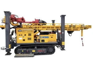 Portable Diesel Powered Construction Rotary DTH Drilling Rig with Max.1000m Depth for Water Wells & Coal Mining
