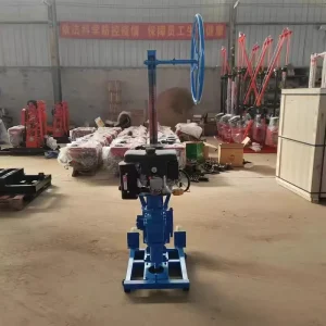 Portable Gasoline Core Exploration Rig 10-30m Hydraulic Rotary Core Sample Drill Machine for Mining Geological Exploration
