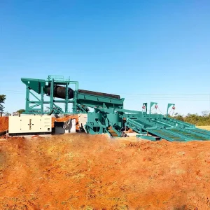Portable Gold Wash Plant Gold Washing Machine for River Gold Mining Desert Gold Separation and Small Scale Mining Operations