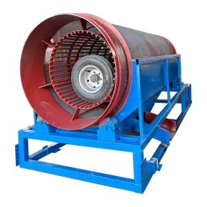 Portable Gold Washing Trommel Drum Screen For Placer Gold Mining