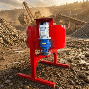 Portable Gravity Gold Separator 100 180 Adjustable Working Speed Low Power 0.75 1.1kw Gold Extraction Device