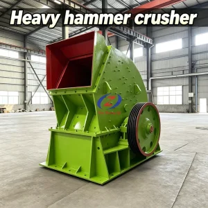 Portable Hammer Crusher Diesel Mobile Stone Crushing Machine with Wheels for On Site Construction Demolition