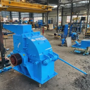Portable Mini Motor Hammer Mill Crusher Mobile Coal Glass Gold Ore Rock Crushing Machine