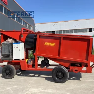 Portable Mobile High Productivity Gravity Separator for Gold Ore Washing Plant with Custom Voltage