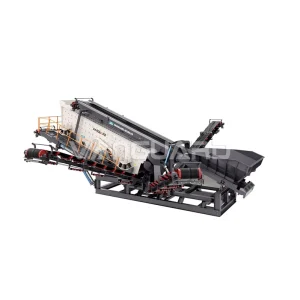 Portable Quarry Heavy Duty Mobile Screening Plant with Engine and Bearing Vibrating Screen 15-650TPH Capacity