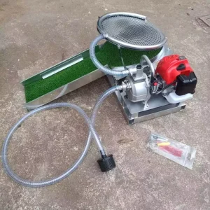 Portable River Gold Panning Machine Gasoline Mini Gold Washing Machine