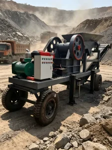 Portable Rock Crushing Equipment with AC Motor Max.850t/h Capacity for Mining & Construction Jaw Crusher Machinery