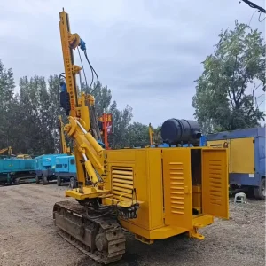 Portable Rock Mining Drilling Rig Used Blast Hole Drilling Machine Crawler Depth
