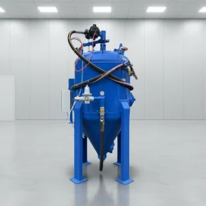 Portable Sandblasting Machine Heavy Duty Mobile Pressure Blast Pot with 20-100L Tank for Rust Paint Removal Surface Prep CE