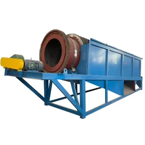 Portable Trommel Wash Plant with Mobile Gold Trommel Screen Drum for River Sand Gold Mining Featuring Essential Motor Component
