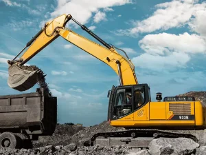 PowerEdge CLG933E 33Ton 1.6m³ Crawler Hydraulic Excavator Heavy Construction Equipment for Mining Earthmoving Projects