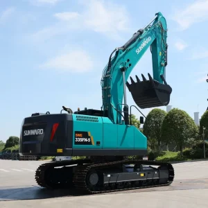 Powerful Quarry Mining Sunward SWE335F Large Crawler Excavator 33t Professional Grade Earthworking Machinery