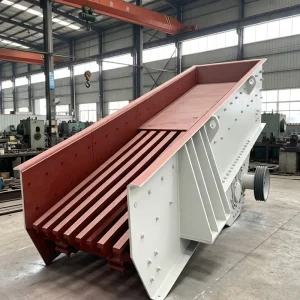 Pre-Screening Vibration Feeder Hopper Efficient Mining Feeder Manufactured in China