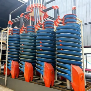 Precision Gravity Separation Machine for Ore and Minerals Industrial Spiral Concentrator