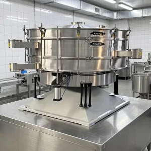 Precision Tumbler Screen with Ultrasonic System for Fine Powder