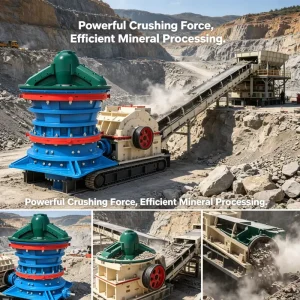 Primary Crushing GC Series Gyratory Crusher Mining Machinery for Metal Mine Aggregate 2000-8880 TPH Heavy Duty