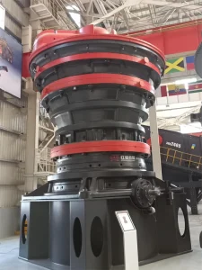 Primary Gyratory Cone Crusher with PLC Bearing Gearbox for Quarry Projects High Capacity 2893 3493t h