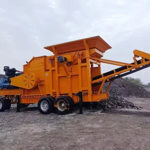Production Output t hour 14 36 150TPH Mobile Stone Crusher Plant