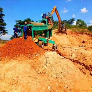 Professional Advanced Steel Gravity Separator with Engine for Gold Mining and Recovery Sluice