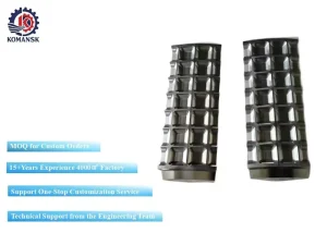Professional Exclusive Technology CNC Forged Wear resistant Roller Shell Segment Sleeve Pellet Assembly Ore Mining ISO 9001