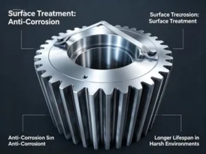Professional Grade Ball Mill Pinion Gear Mining Machinery Parts Ore Milling Drive Pinion