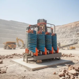 Professional Gravity Separation Machine for Mining and Ore Beneficiation Spiral Chute