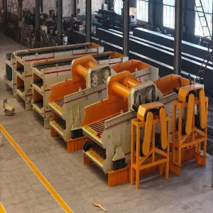 Professional Manufacturer Gold Mining Vibrating Screen Stable Performance Alluvial Gold Washing Equipment