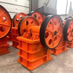 Professional Mini Used Iron Ore Jaw Crusher Machine PE1200x1500 55kw AC Motor PLC Controlled High Efficiency