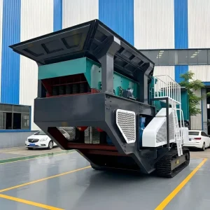 Professional PF1315 Tracked Mobile Impact Crusher Plant for Quarry Mining Aggregate and Construction Waste Recycling