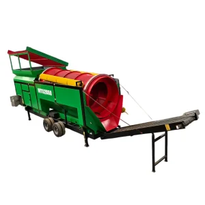 Professional Sand Screening Machine with Interchangeable Mesh Options for Industrial Aggregates and Construction Waste Sorting