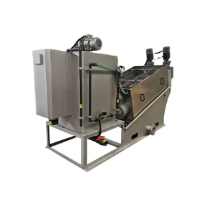 Professional Stainless Steel Volute Sludge Dewatering Machine for Industrial Sludge Thickening