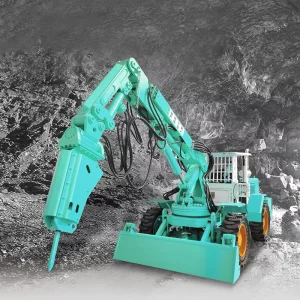 Professional Underground Scaling Rig for Rock Removal and Tunnel Roof Maintenance in Hard Rock Mining and Construction