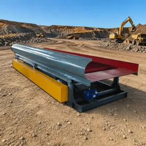 Pulsating Sluice for Gold Recovery Vibrating Gold Separating Sluice for Placer Gold Deposits