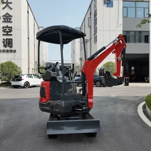 QS-12 Compact Tracked Mini Excavator Engine Fuel-Efficient Crawler Digger for Landscaping Rural Civil Construction Projects