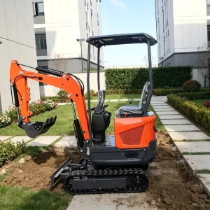 QS-12J Portable Mini Crawler Excavator Widely Used for Landscape Renovation and Rural Infrastructure Construction