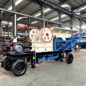 Quarry 20tph Heavy Duty Jaw Crusher with AC Motor and Bearing for Mining Hard Stone and Gold Ore Crushing