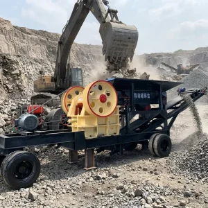 Quarry Aggregate Large Crawler PE250x400 Mobile Gravel Rock Stone Jaw Crusher for Efficient Product Machine